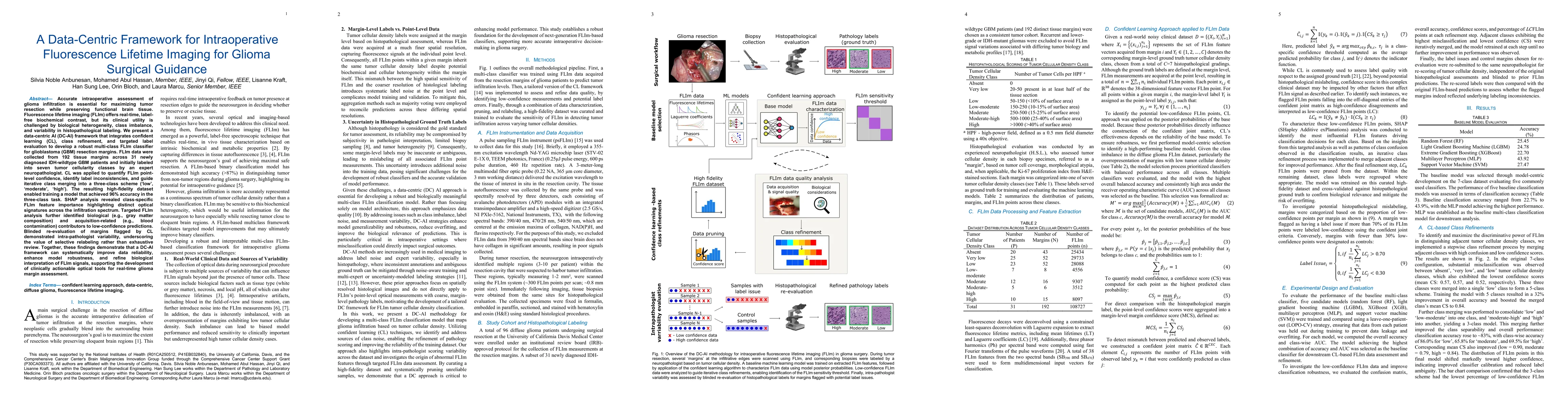 Thumbnail for A Data-Centric Framework for Intraoperative Fluorescence Lifetime Imaging for Glioma Surgical Guidance