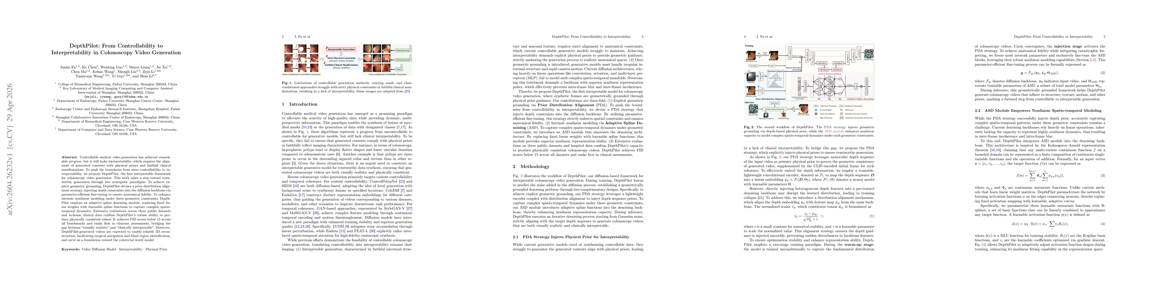 Thumbnail for DepthPilot: From Controllability to Interpretability in Colonoscopy Video Generation
