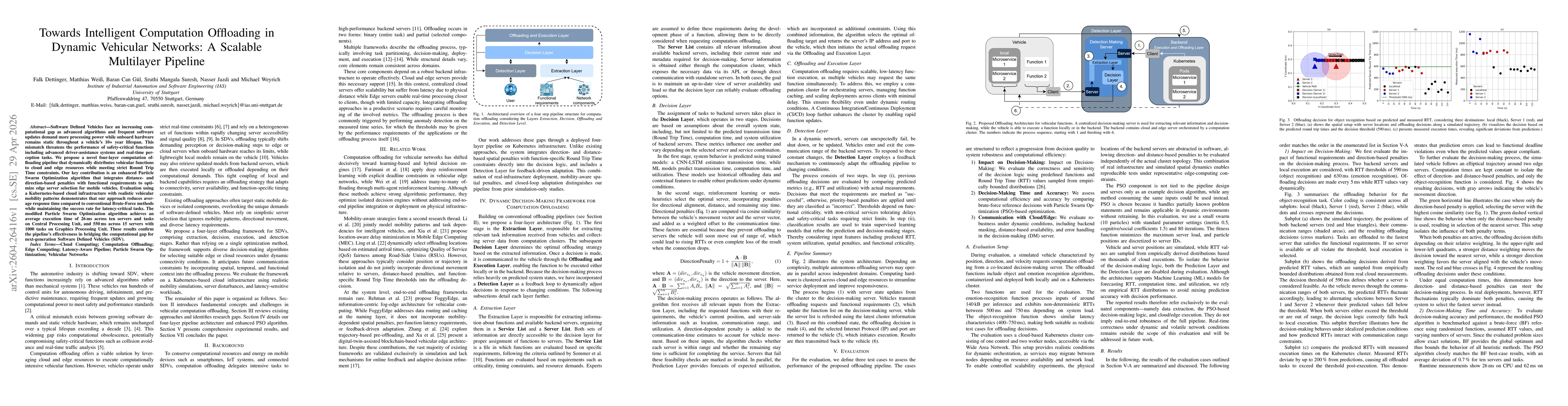 Thumbnail for Towards Intelligent Computation Offloading in Dynamic Vehicular Networks: A Scalable Multilayer Pipeline