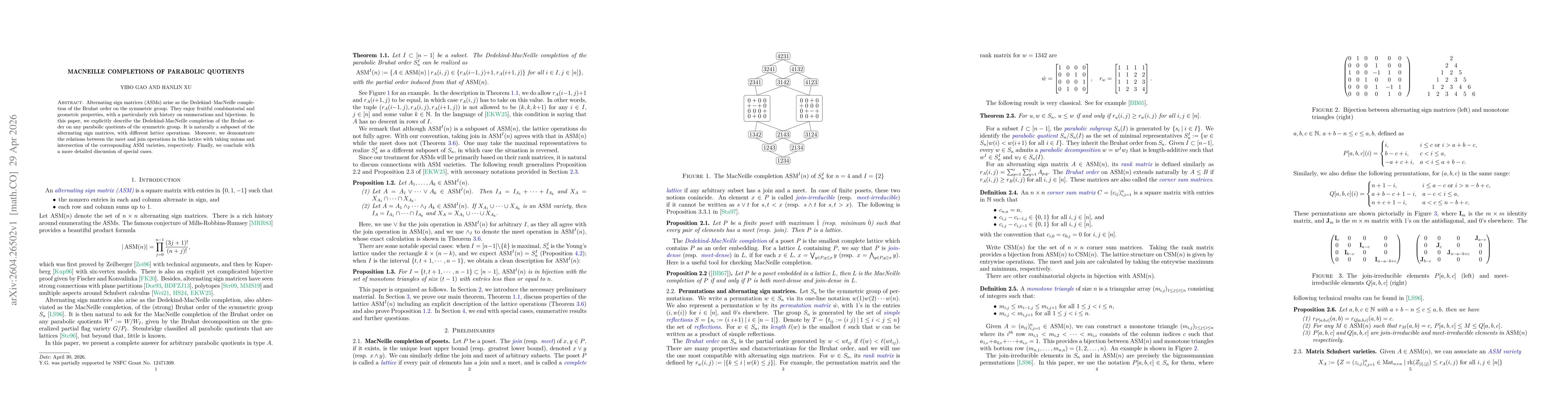 Thumbnail for MacNeille completions of parabolic quotients