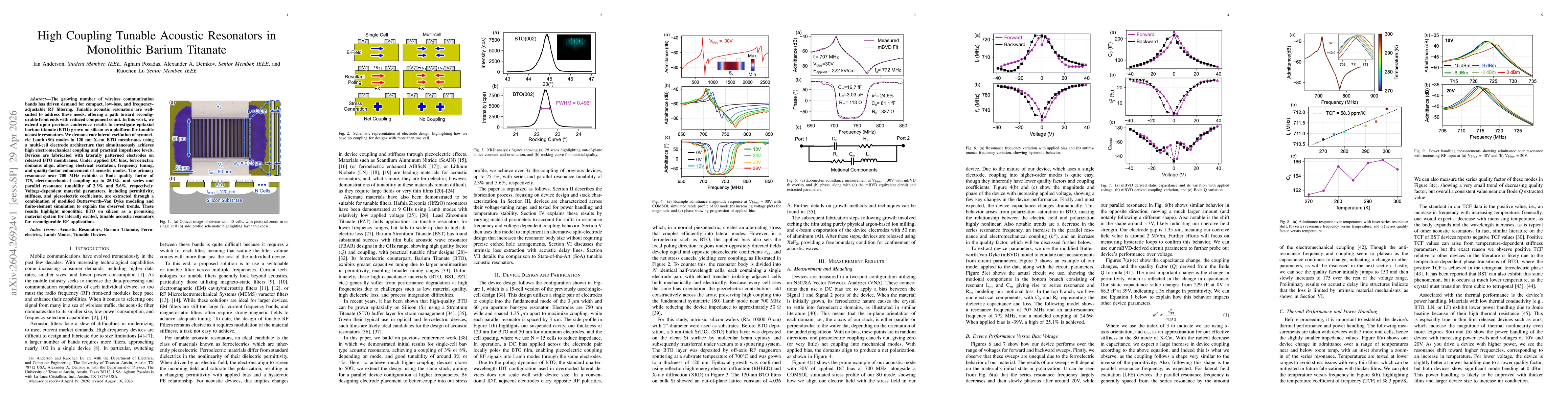 Thumbnail for High Coupling Tunable Acoustic Resonators in Monolithic Barium Titanate