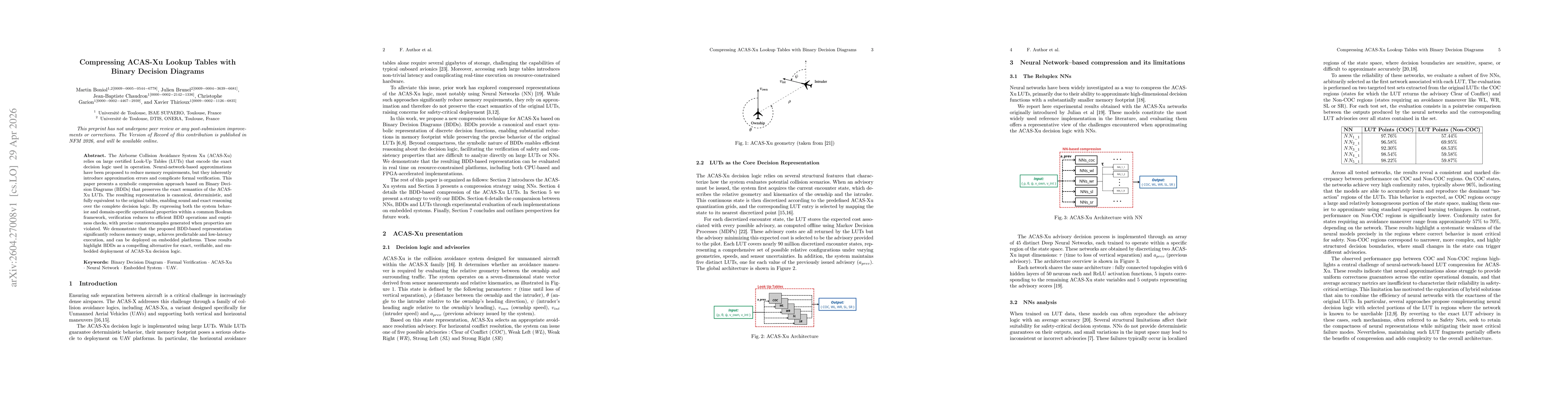 Thumbnail for Compressing ACAS-Xu Lookup Tables with Binary Decision Diagrams