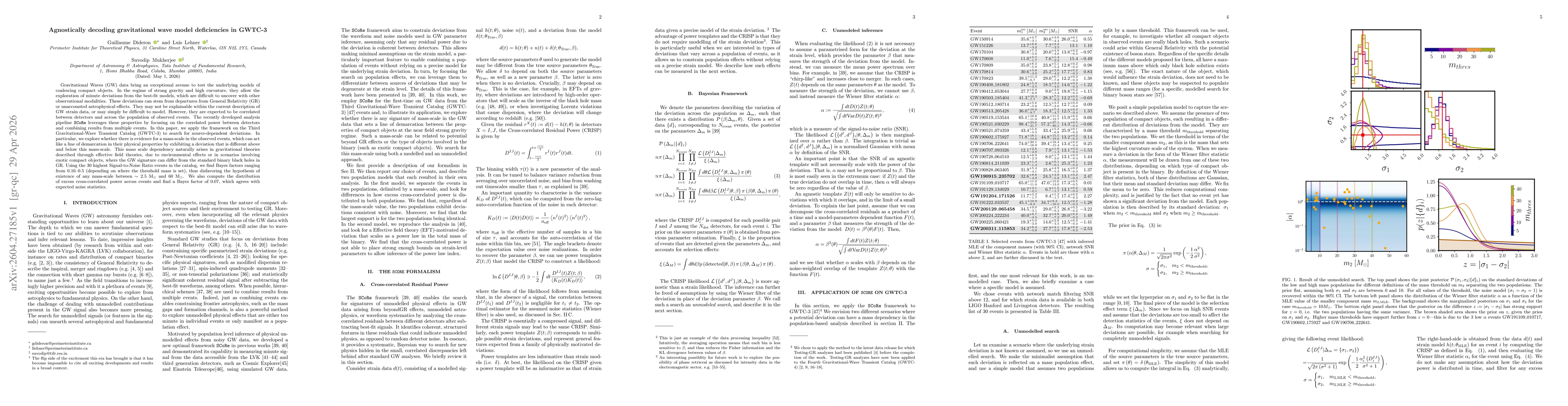 Thumbnail for Agnostically decoding gravitational wave model deficiencies in GWTC-3
