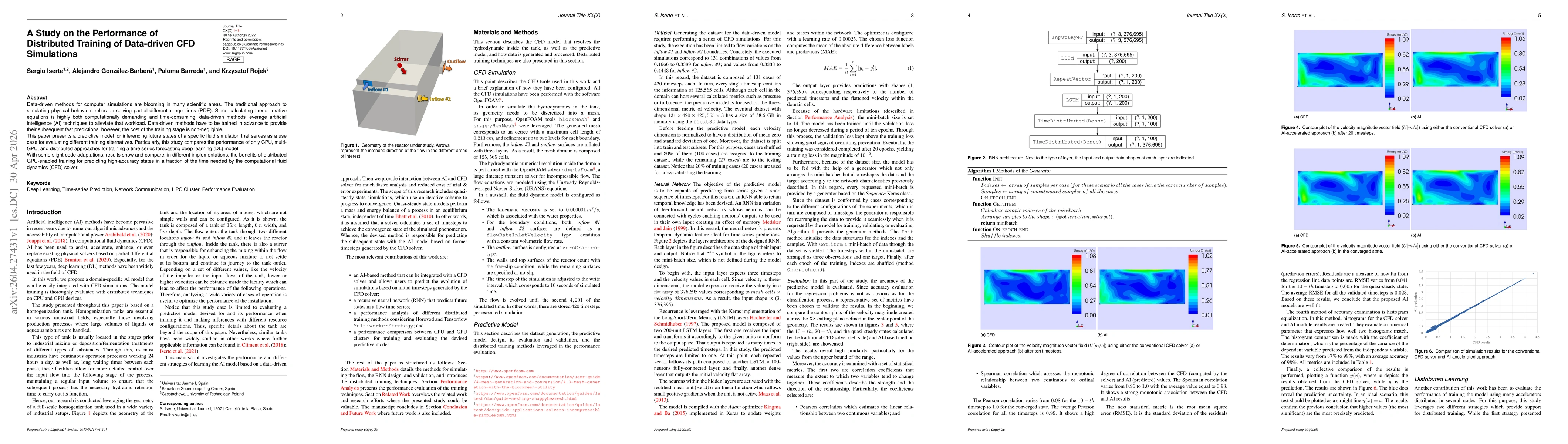 Thumbnail for A Study on the Performance of Distributed Training of Data-driven CFD Simulations