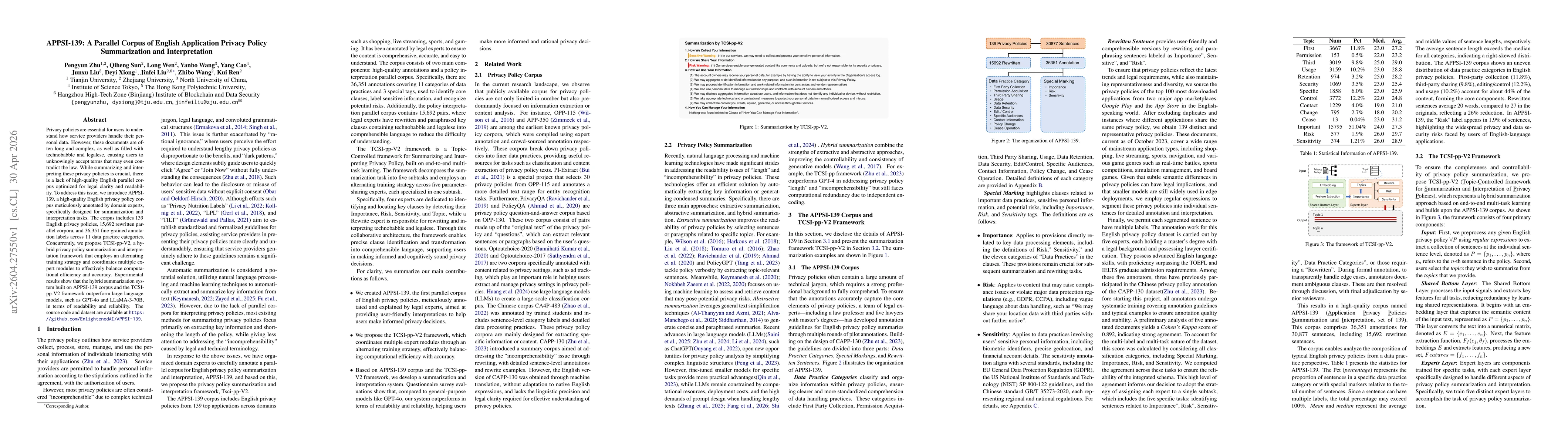Thumbnail for APPSI-139: A Parallel Corpus of English Application Privacy Policy Summarization and Interpretation