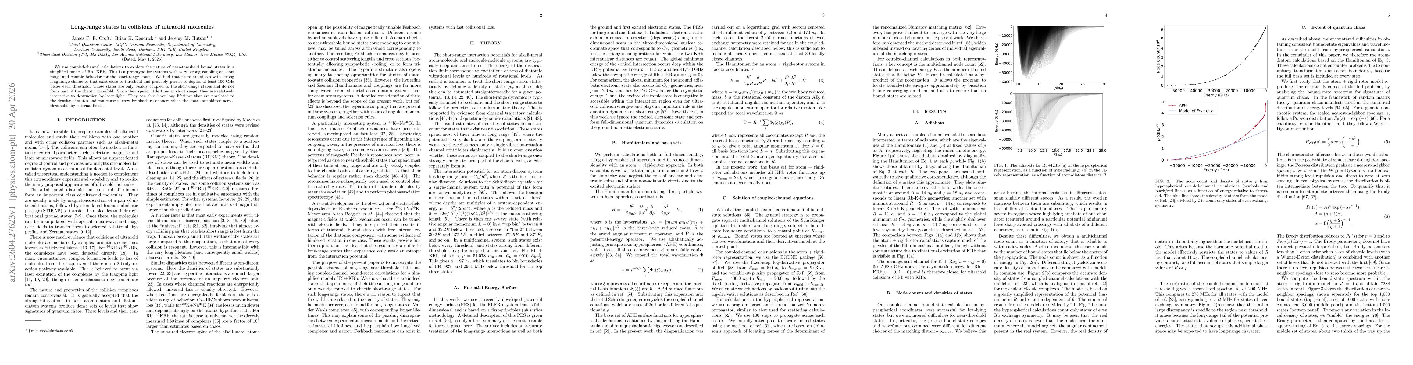 Thumbnail for Long-range states in collisions of ultracold molecules
