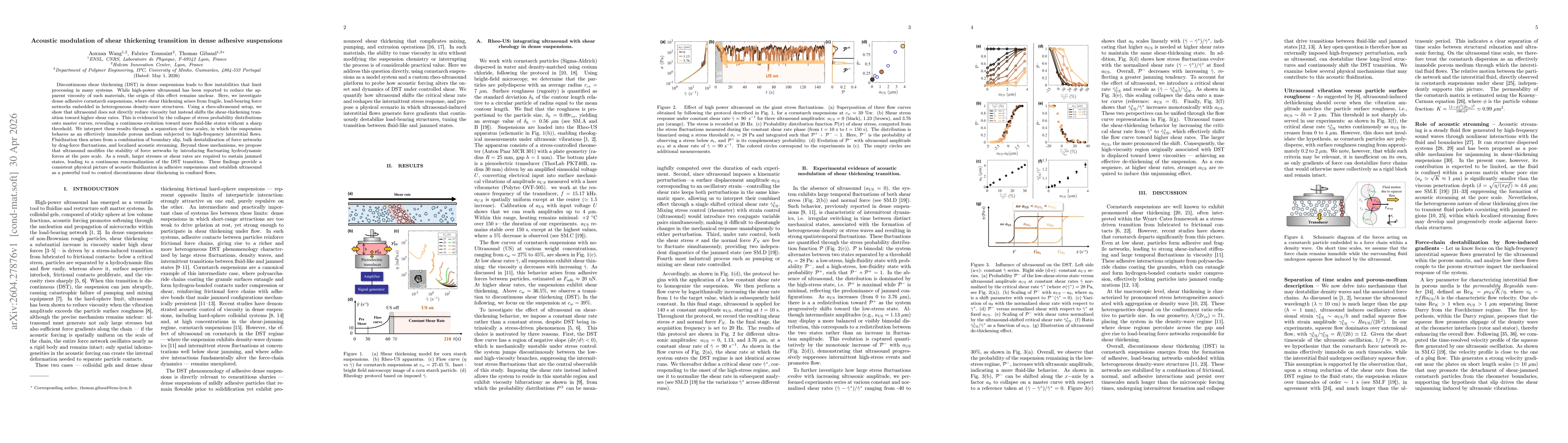 Thumbnail for Acoustic modulation of shear thickening transition in dense adhesive suspensions