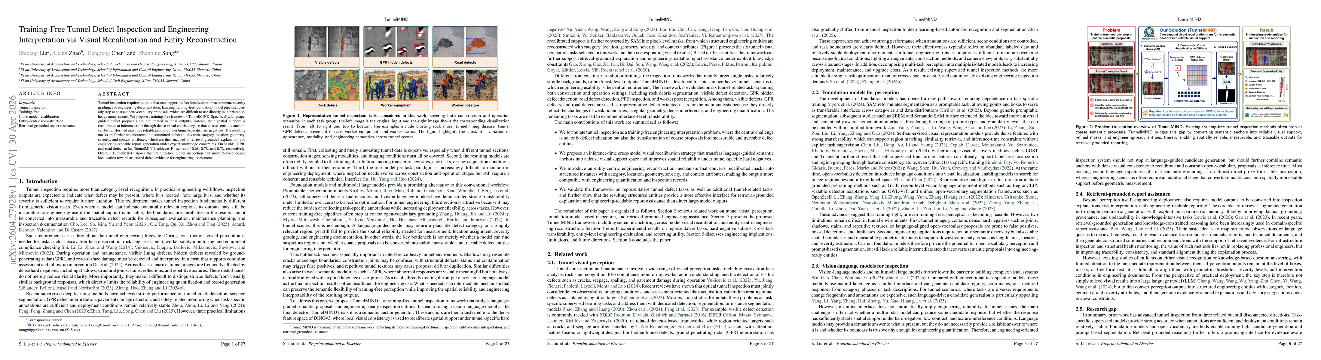 Thumbnail for Training-Free Tunnel Defect Inspection and Engineering Interpretation via Visual Recalibration and Entity Reconstruction
