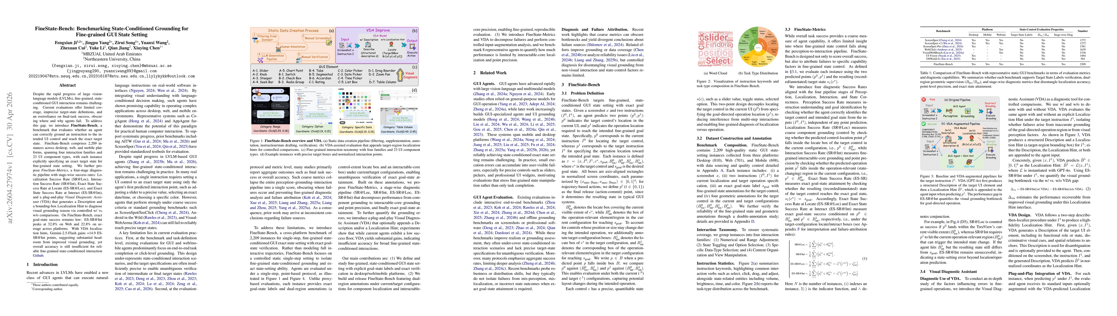 Thumbnail for FineState-Bench: Benchmarking State-Conditioned Grounding for Fine-grained GUI State Setting