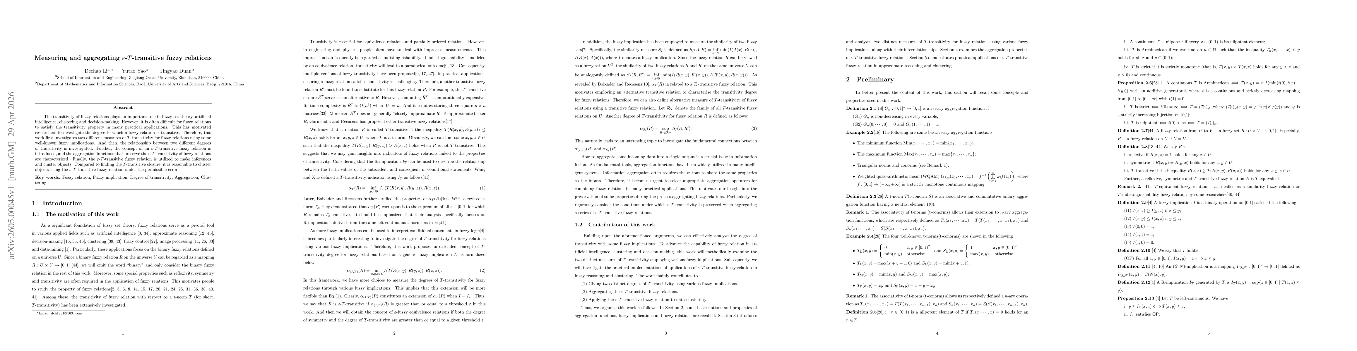 Thumbnail for Measuring and aggregating ε-T-transitive fuzzy relations