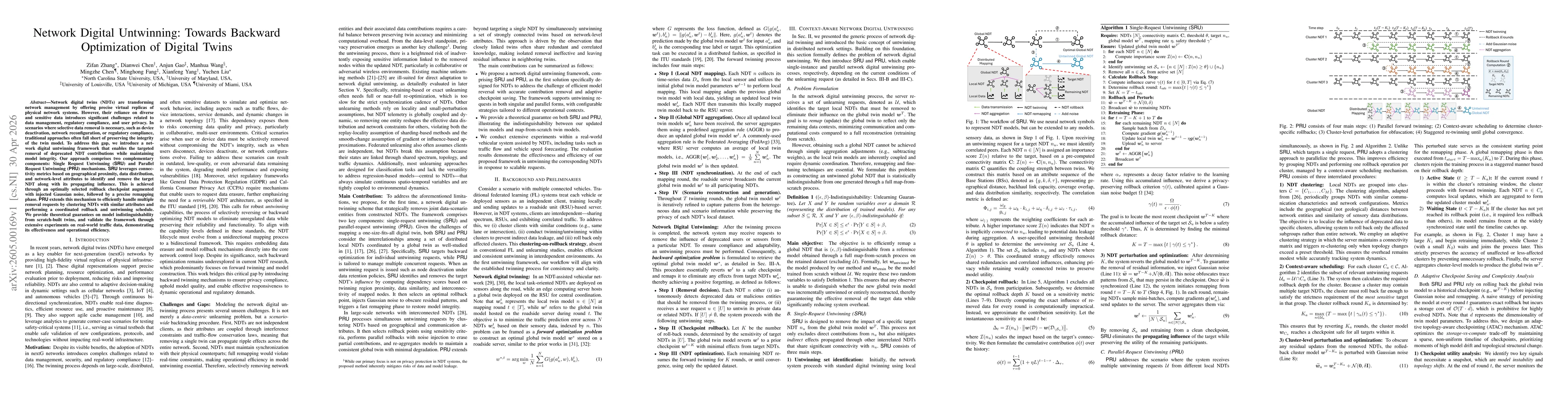 Thumbnail for Network Digital Untwinning: Towards Backward Optimization of Digital Twins