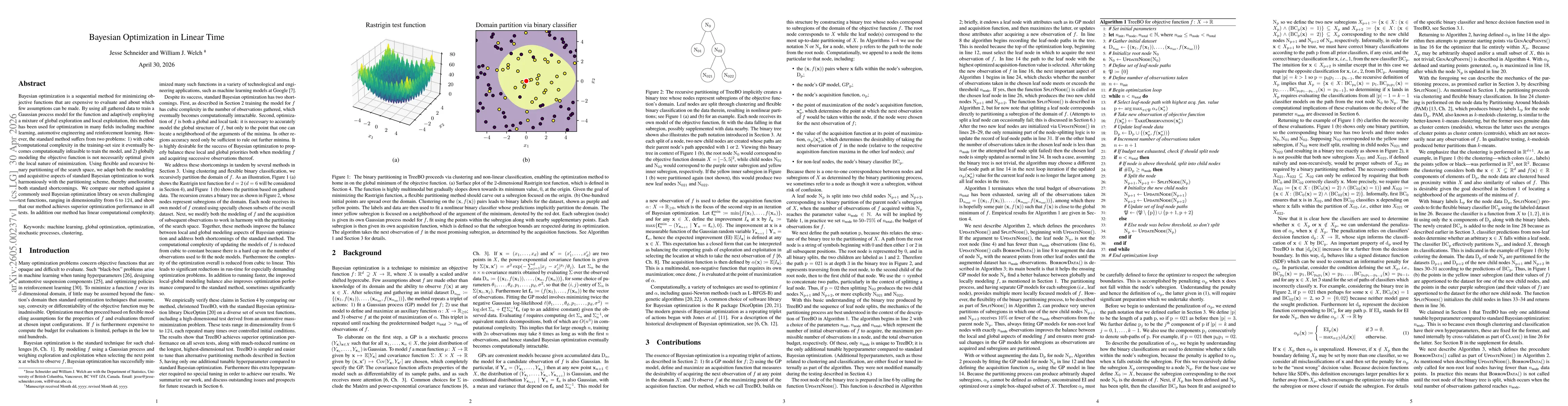 Thumbnail for Bayesian Optimization in Linear Time