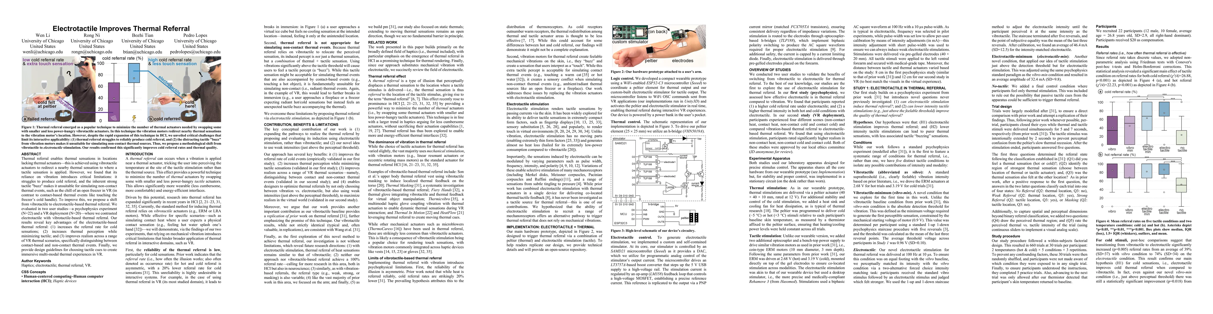 Thumbnail for Electrotactile Improves Thermal Referral