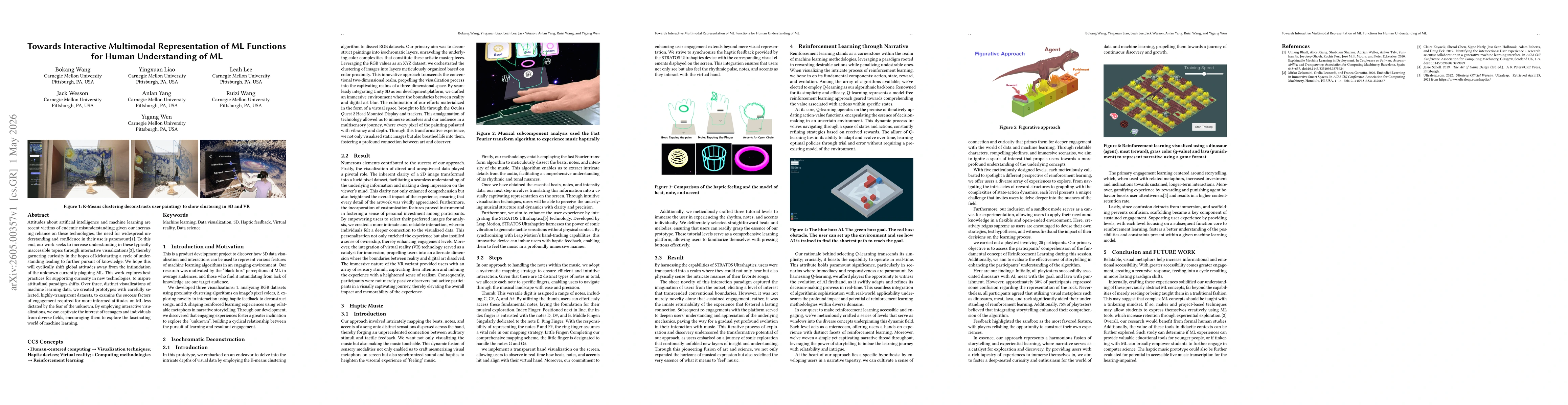 Thumbnail for Towards Interactive Multimodal Representation of ML Functions for Human Understanding of ML