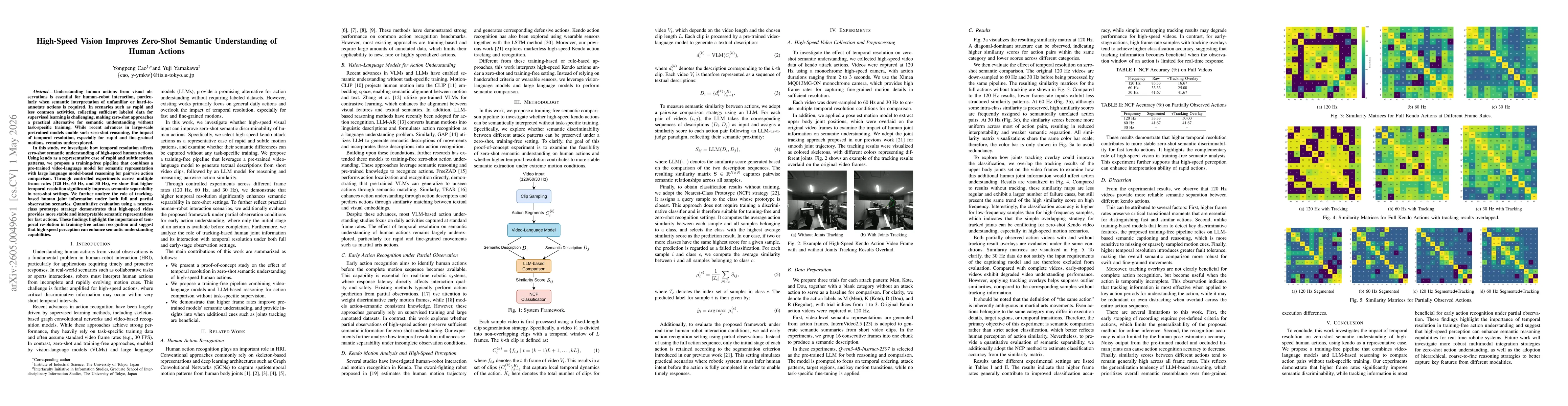 Thumbnail for High-Speed Vision Improves Zero-Shot Semantic Understanding of Human Actions