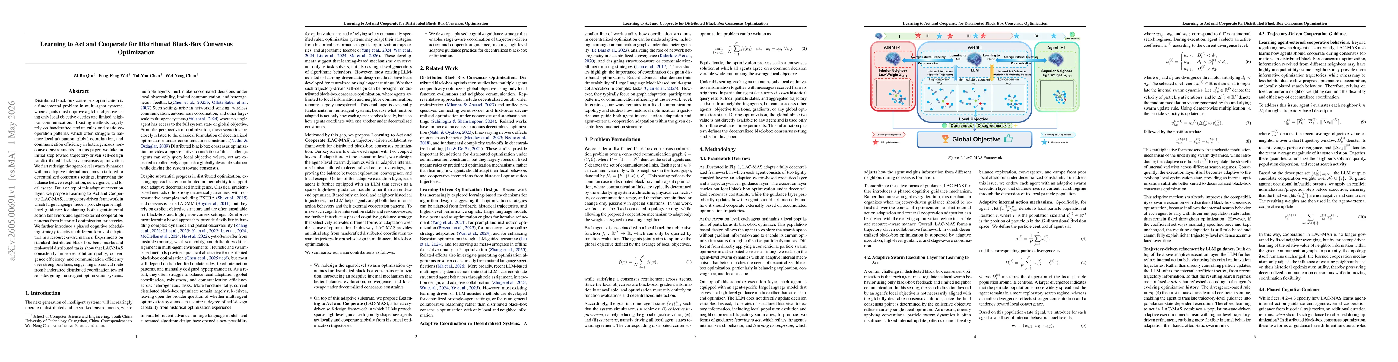 Thumbnail for Learning to Act and Cooperate for Distributed Black-Box Consensus Optimization