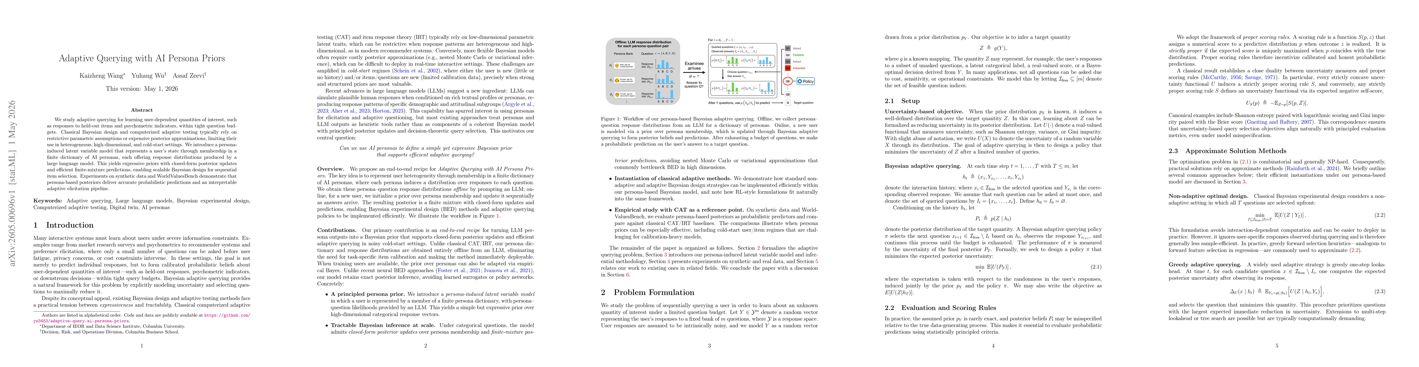 Thumbnail for Adaptive Querying with AI Persona Priors