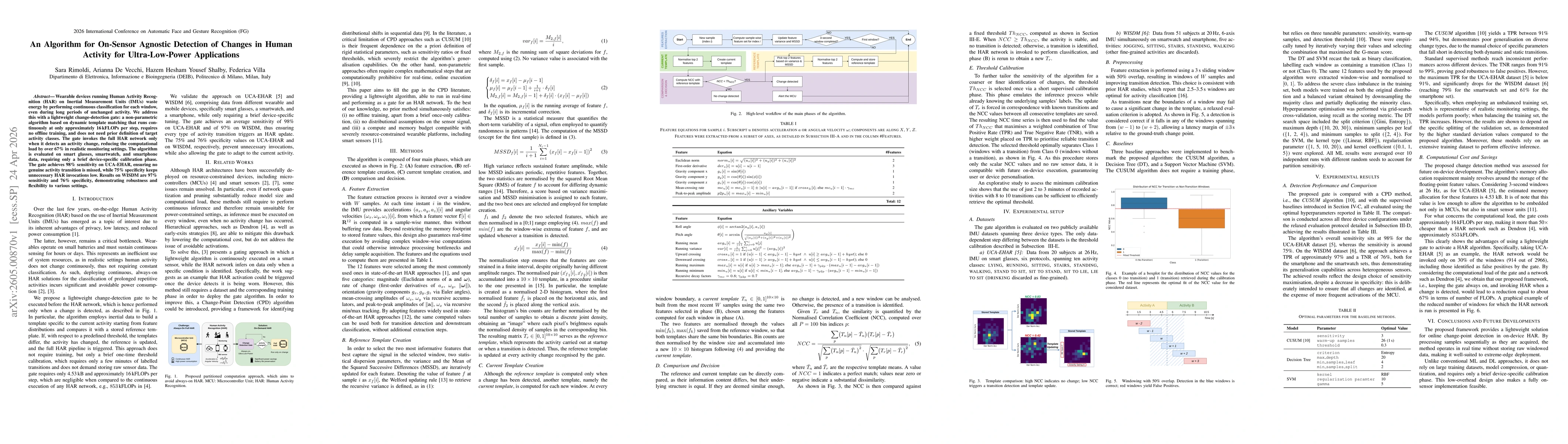 Thumbnail for An Algorithm for On-Sensor Agnostic Detection of Changes in Human Activity for Ultra-Low-Power Applications