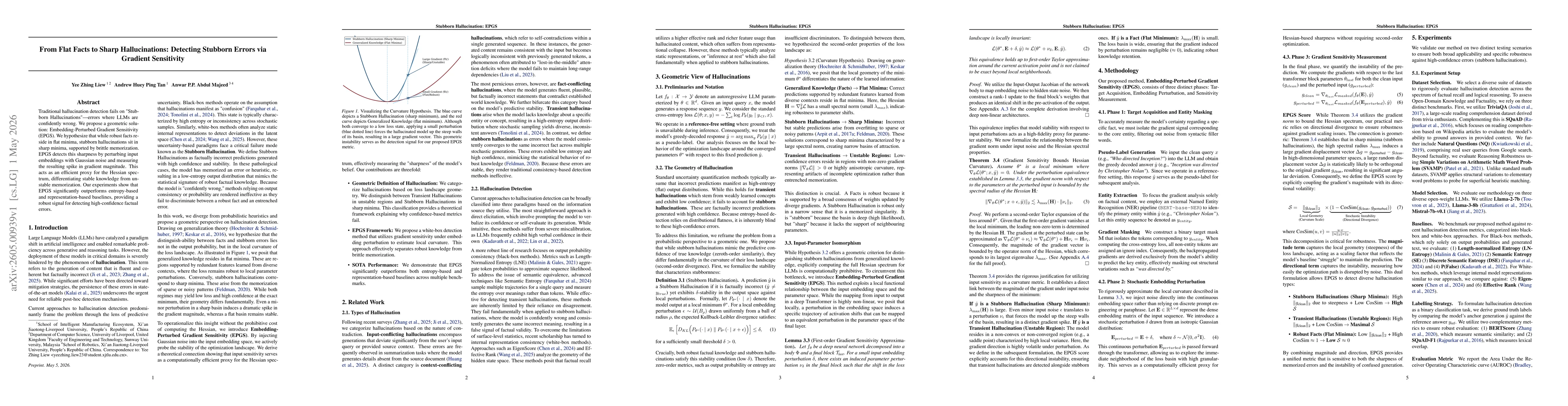Thumbnail for From Flat Facts to Sharp Hallucinations: Detecting Stubborn Errors via Gradient Sensitivity