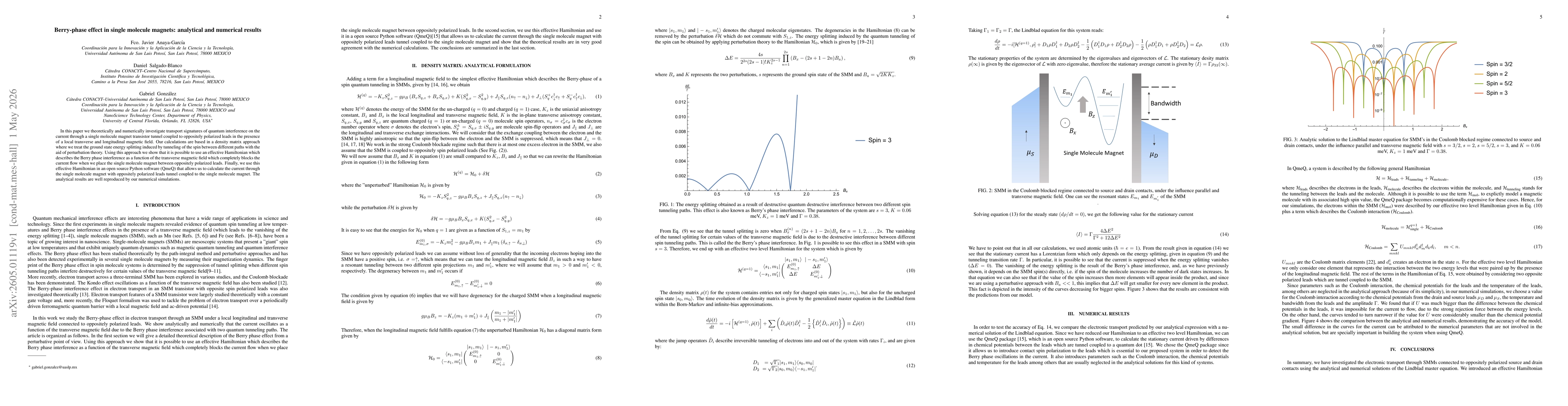 Thumbnail for Berry-phase effect in single molecule magnets: analytical and numerical results
