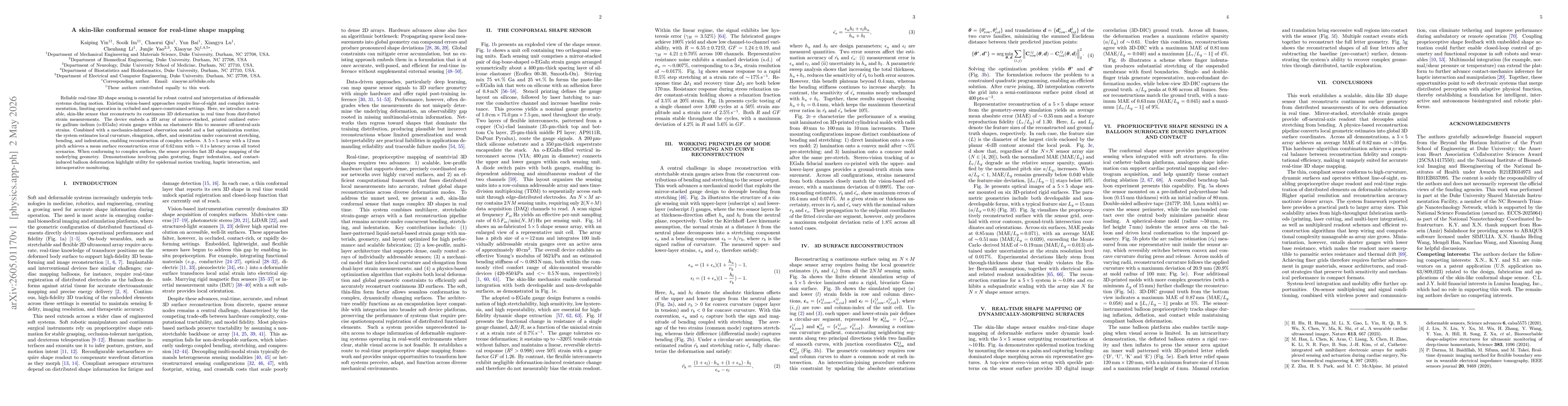Thumbnail for A skin-like conformal sensor for real-time shape mapping