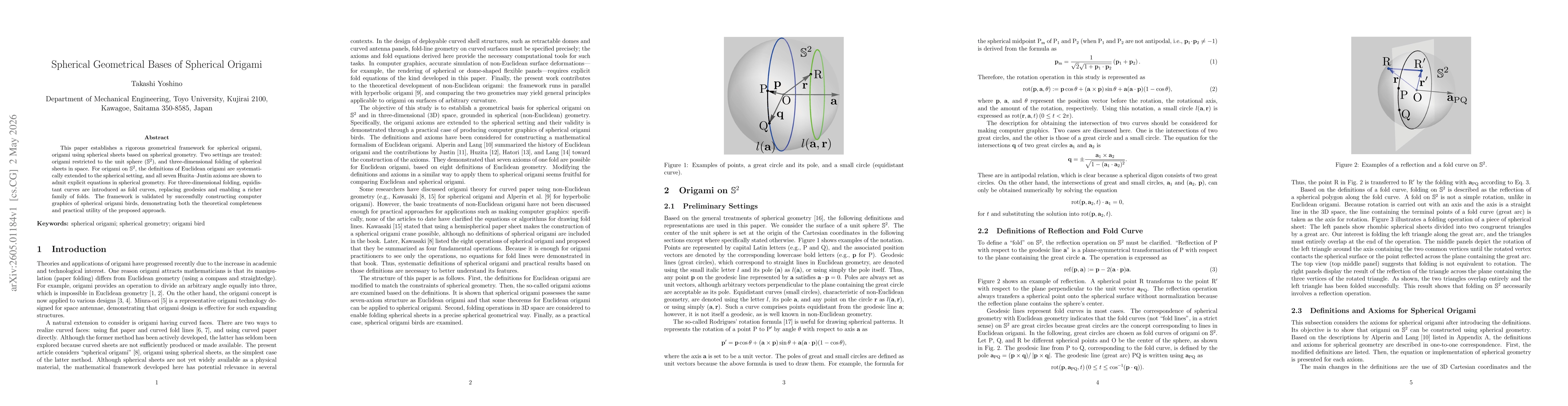 Thumbnail for Spherical Geometrical Bases of Spherical Origami