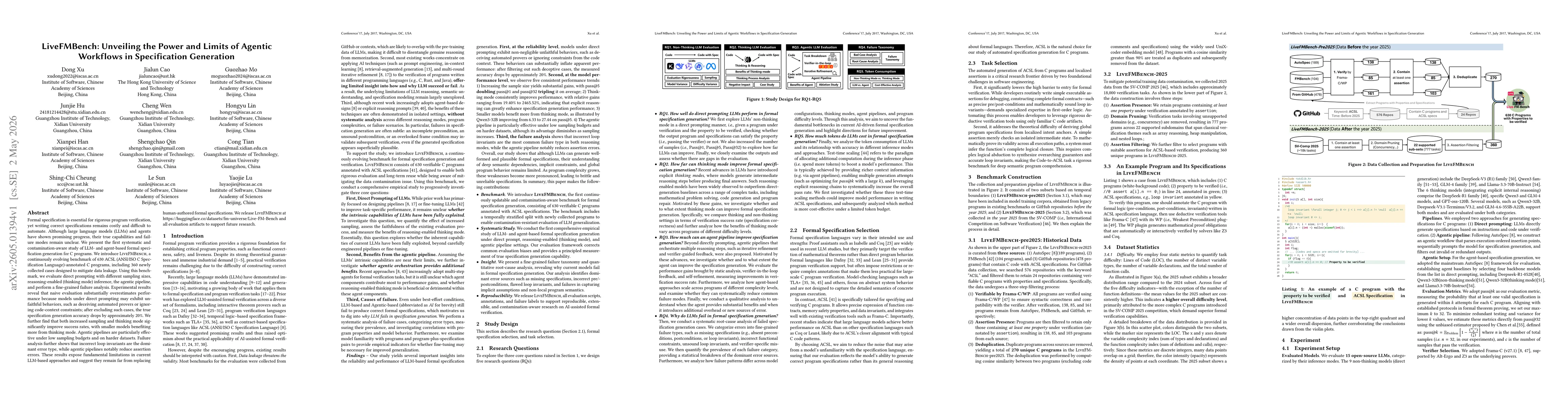 Thumbnail for LiveFMBench: Unveiling the Power and Limits of Agentic Workflows in Specification Generation