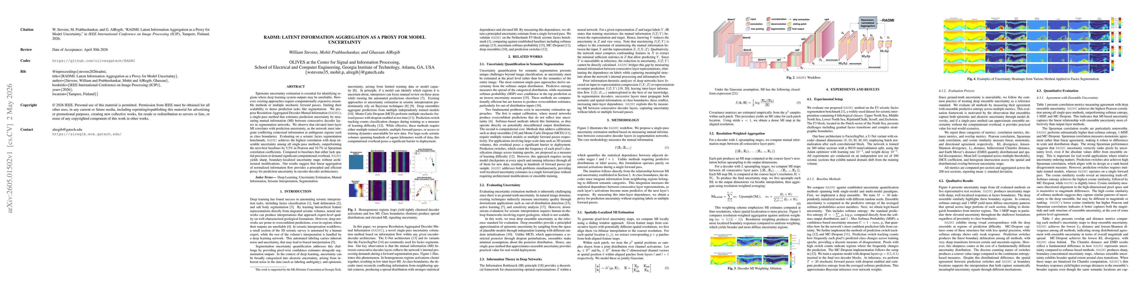 Thumbnail for RADMI: Latent Information Aggregation as a Proxy for Model Uncertainty