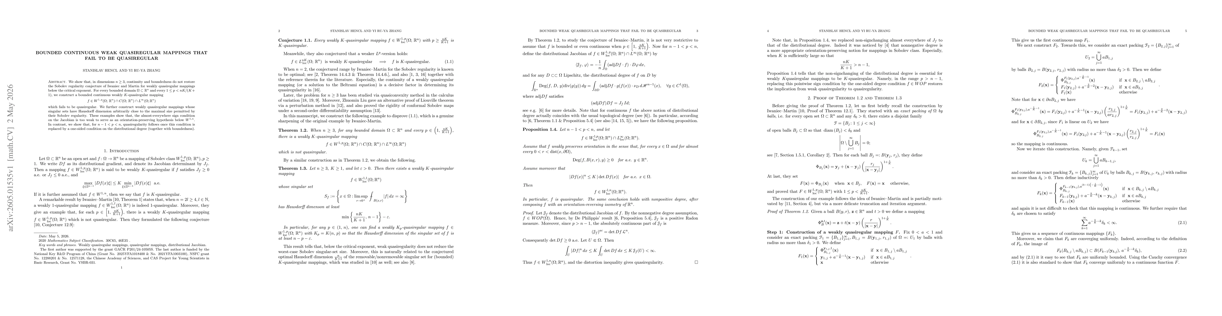Thumbnail for Bounded Continuous weak quasiregular mappings that fail to be quasiregular
