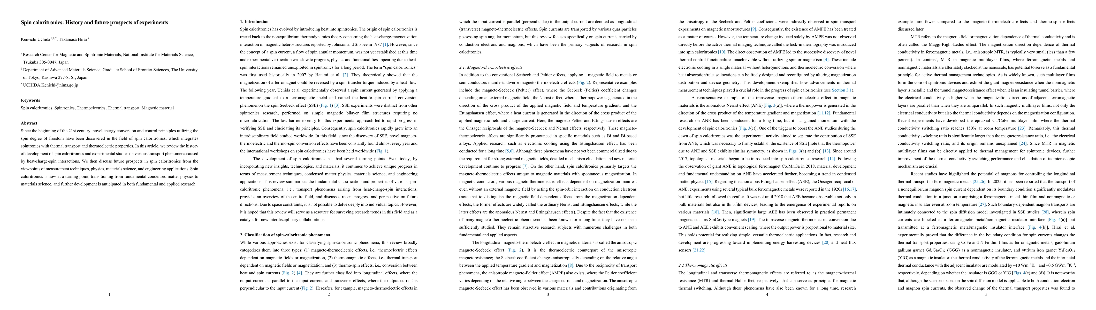 Thumbnail for Spin caloritronics: History and future prospects of experiments