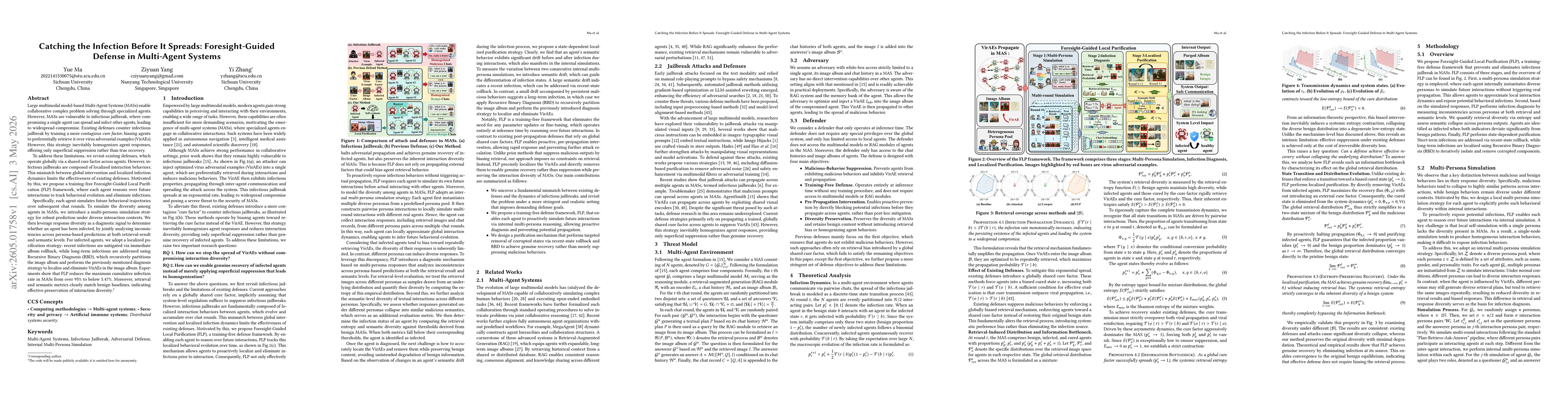 Thumbnail for Catching the Infection Before It Spreads: Foresight-Guided Defense in Multi-Agent Systems