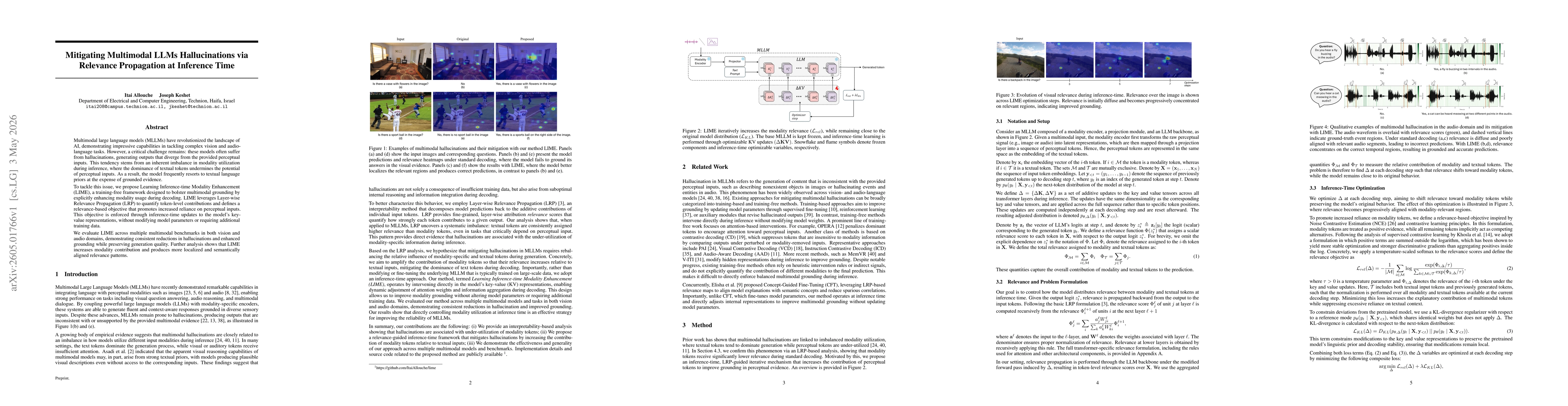Thumbnail for Mitigating Multimodal LLMs Hallucinations via Relevance Propagation at Inference Time