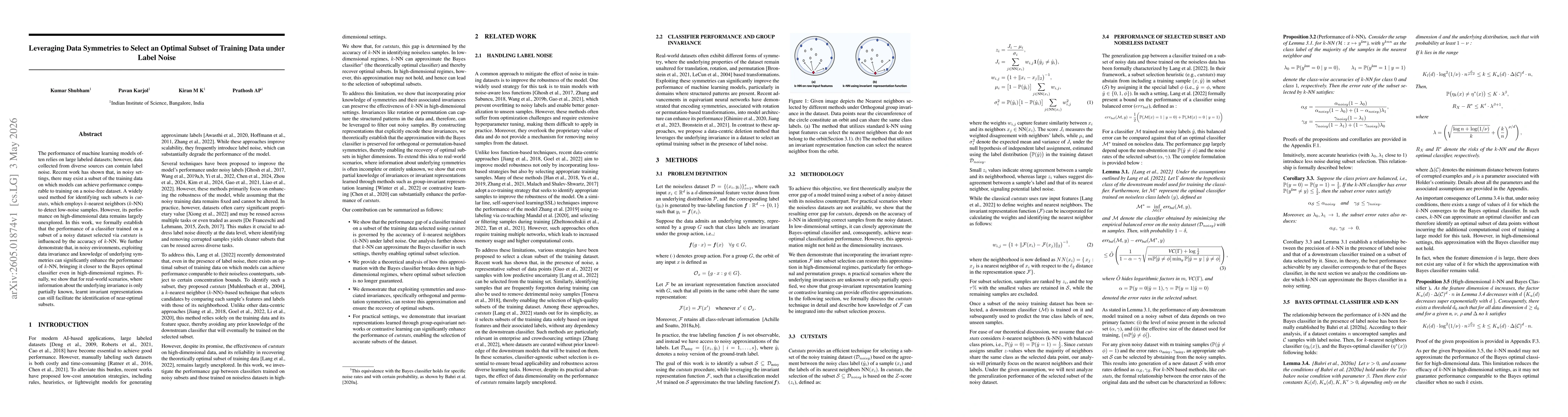Thumbnail for Leveraging Data Symmetries to Select an Optimal Subset of Training Data under Label Noise