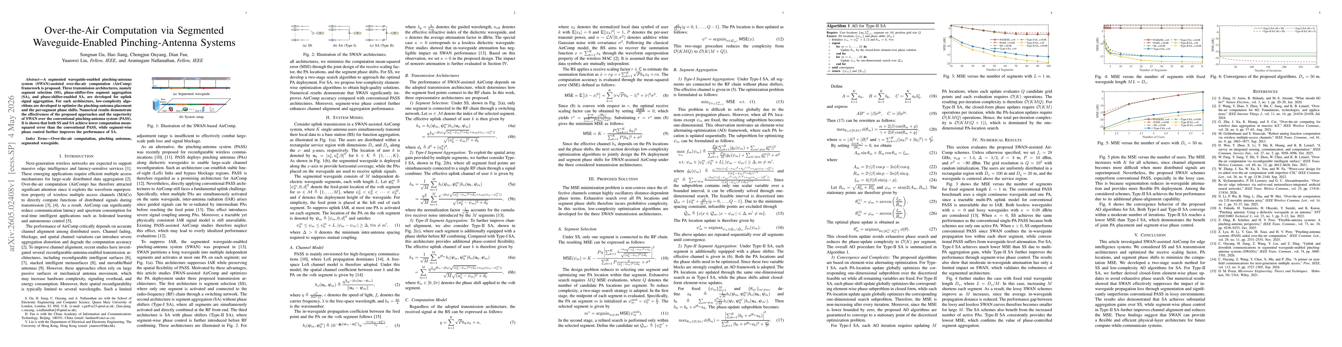 Thumbnail for Over-the-Air Computation via Segmented Waveguide-Enabled Pinching-Antenna Systems
