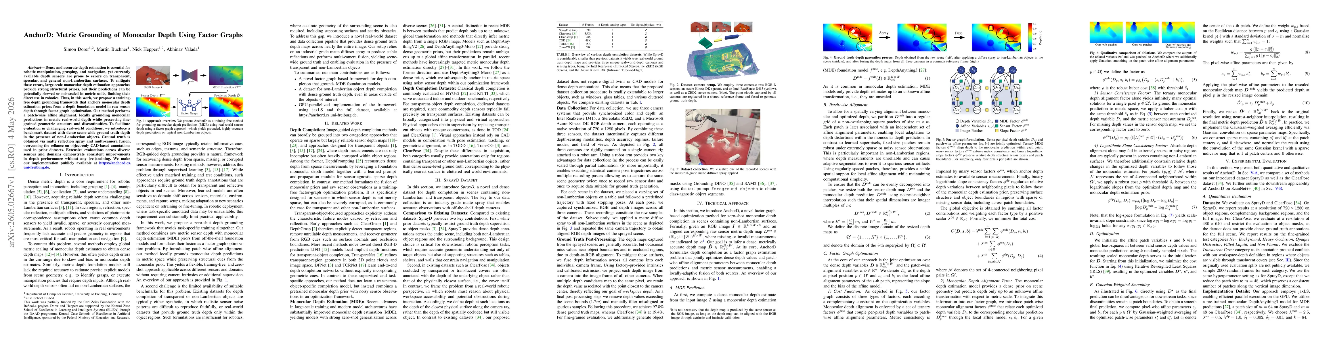 Thumbnail for AnchorD: Metric Grounding of Monocular Depth Using Factor Graphs
