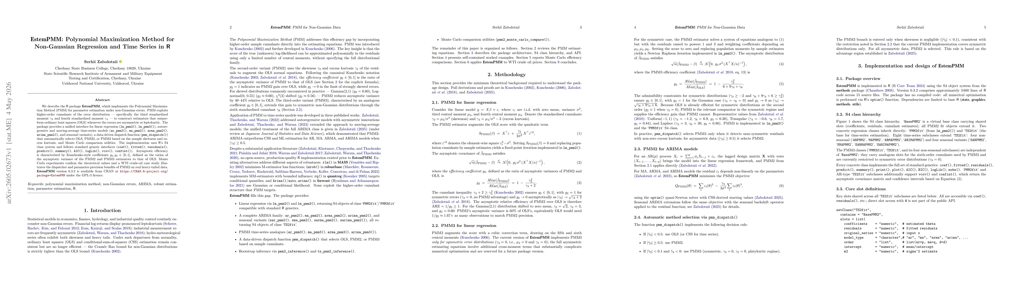 Thumbnail for EstemPMM: Polynomial Maximization Method for Non-Gaussian Regression and Time Series in R