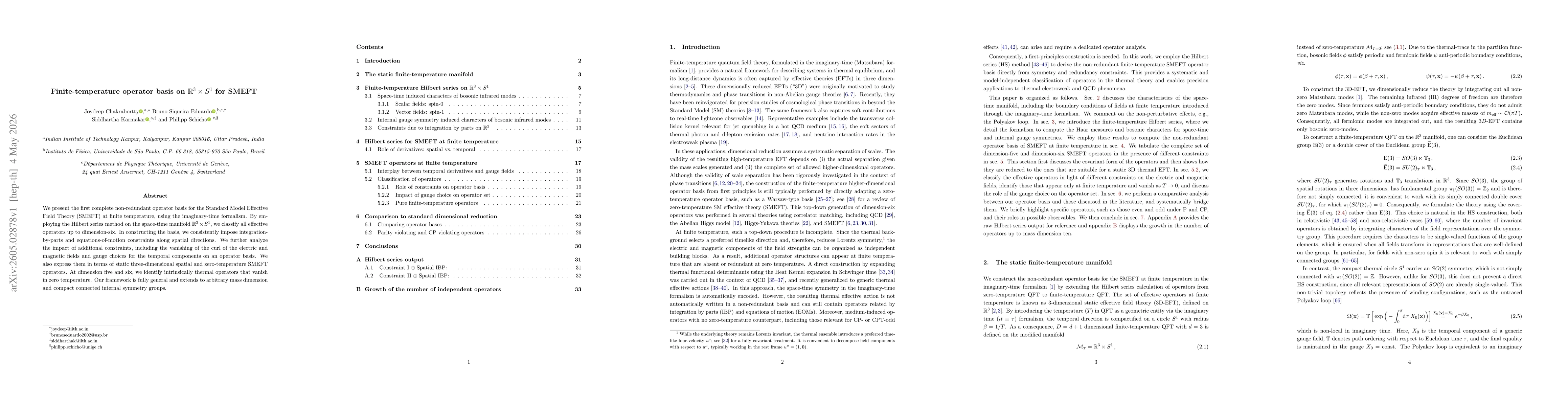 Thumbnail for Finite-temperature operator basis on $\mathbb{R}^3 \times S^1$ for SMEFT