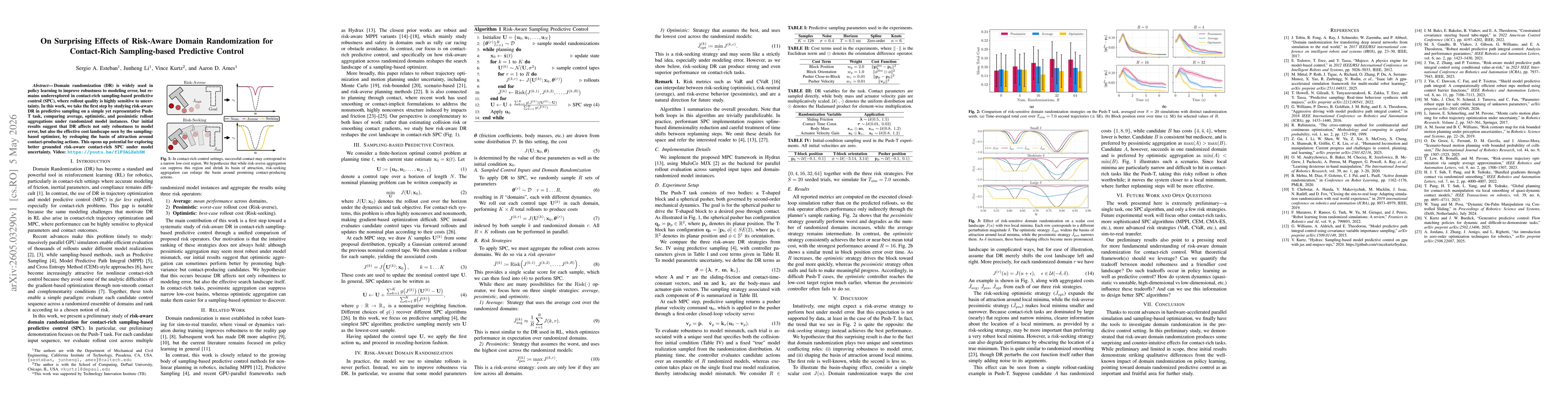Thumbnail for On Surprising Effects of Risk-Aware Domain Randomization for Contact-Rich Sampling-based Predictive Control