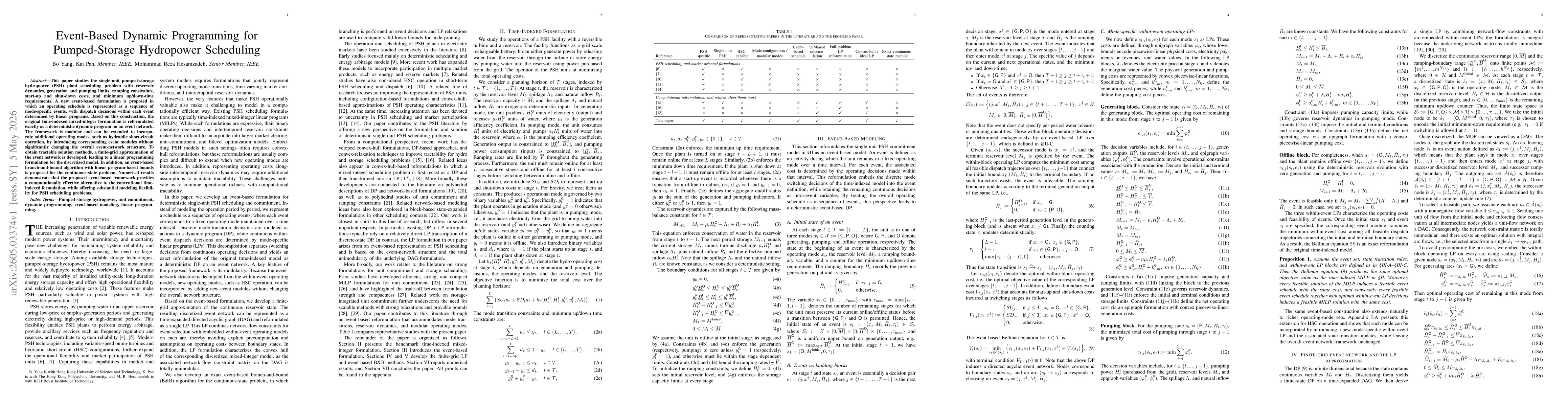 Thumbnail for Event-Based Dynamic Programming for Pumped-Storage Hydropower Scheduling
