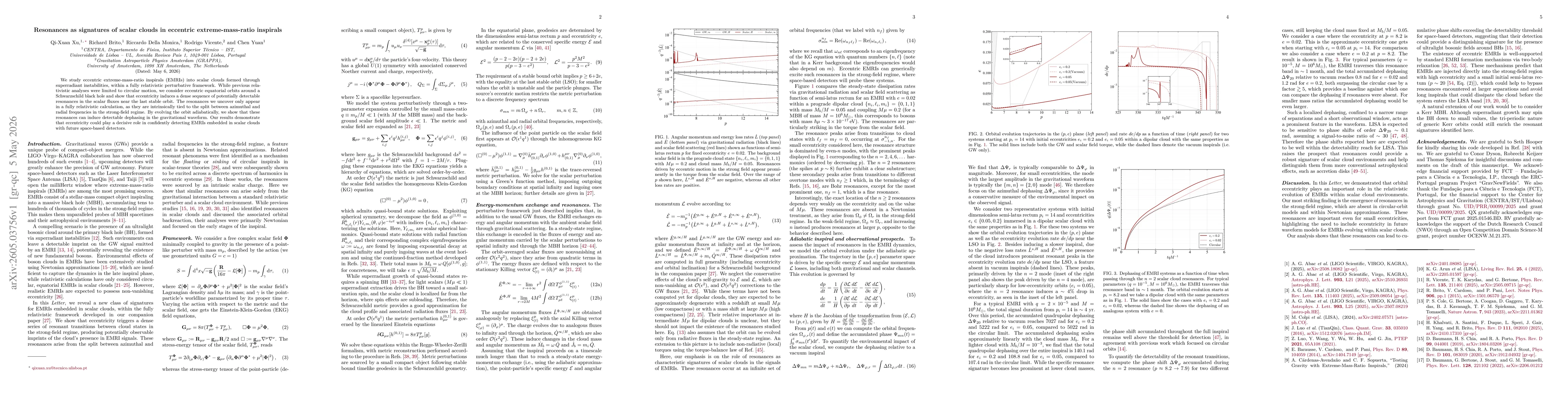 Thumbnail for Resonances as signatures of scalar clouds in eccentric extreme-mass-ratio inspirals