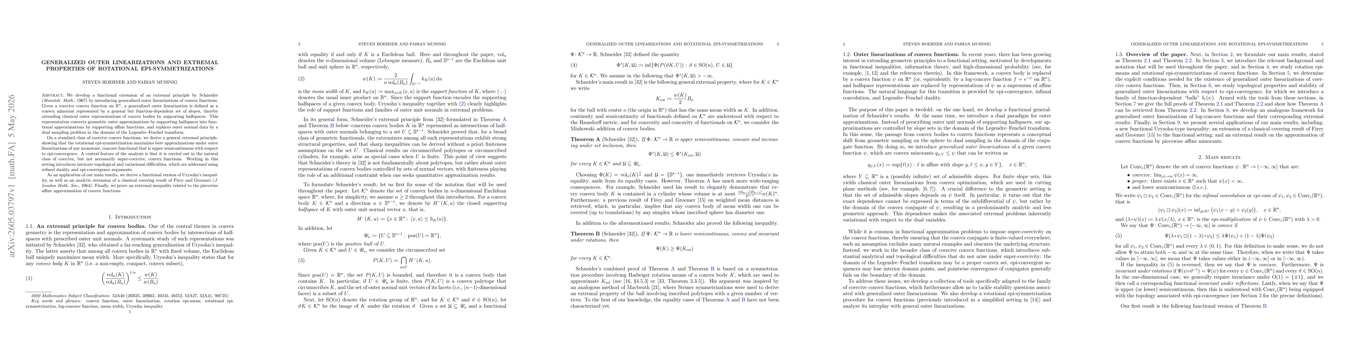 Thumbnail for Generalized outer linearizations and extremal properties of rotational epi-symmetrizations