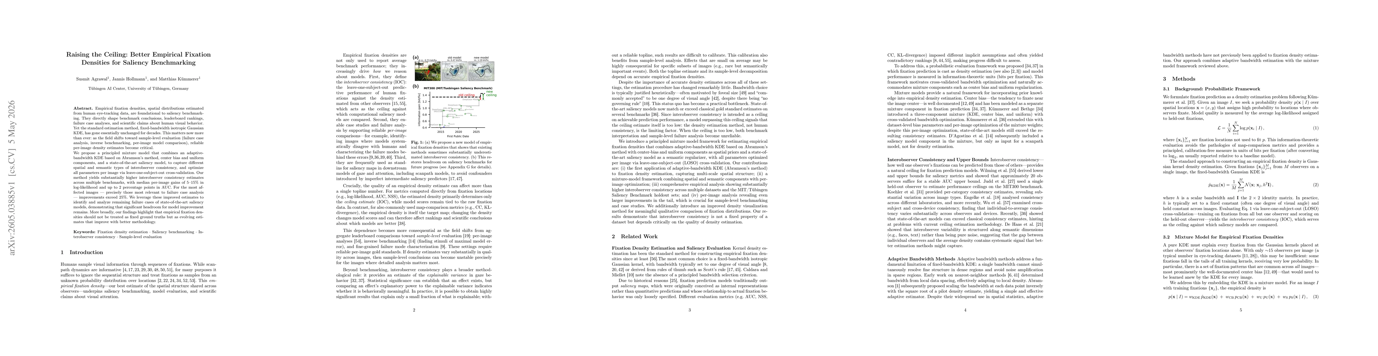 Thumbnail for Raising the Ceiling: Better Empirical Fixation Densities for Saliency Benchmarking