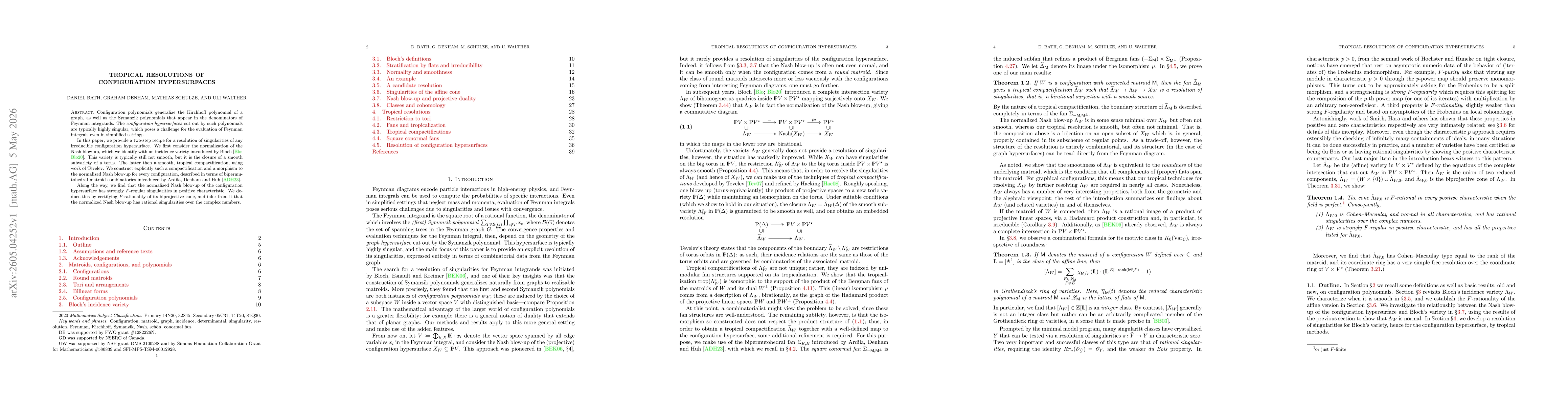 Thumbnail for Tropical resolutions of configuration hypersurfaces