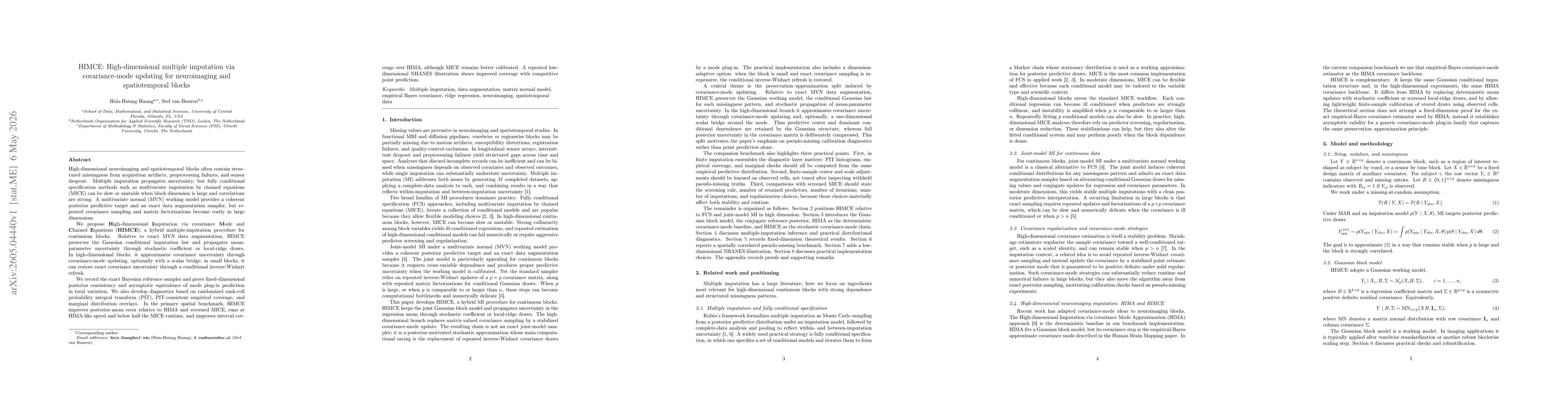 Thumbnail for HIMCE: High-dimensional multiple imputation via covariance-mode updating for neuroimaging and spatiotemporal blocks