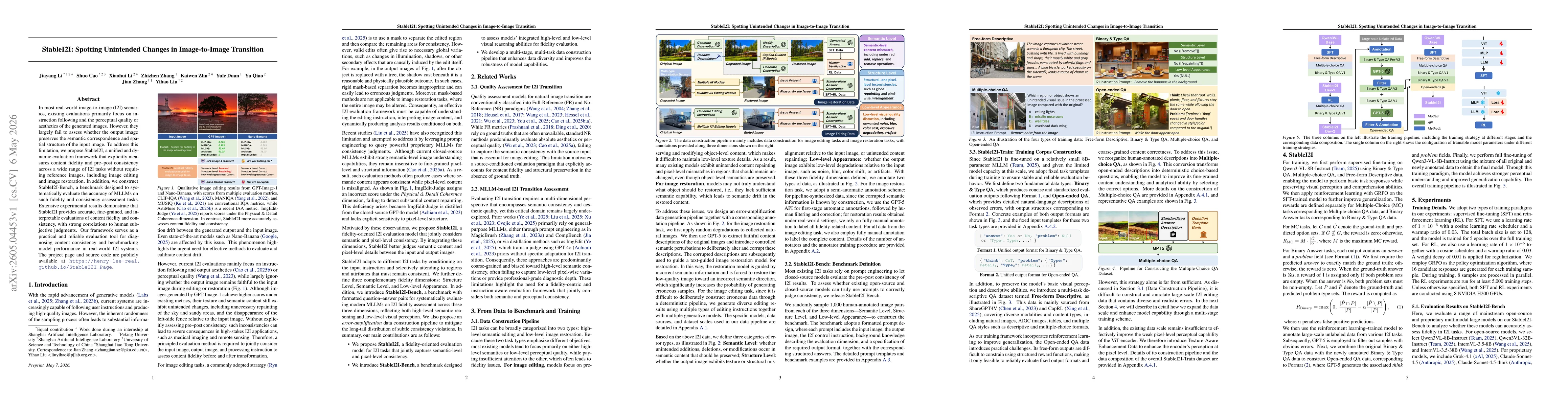 Thumbnail for StableI2I: Spotting Unintended Changes in Image-to-Image Transition