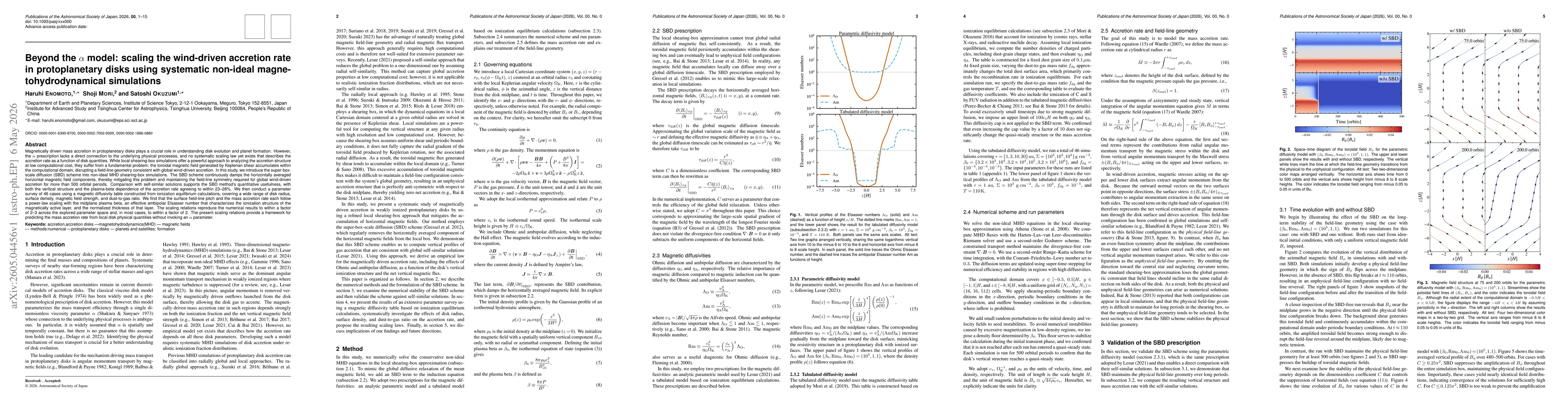 Thumbnail for Beyond the $α$ model: scaling the wind-driven accretion rate in protoplanetary disks using systematic non-ideal magnetohydrodynamical simulations