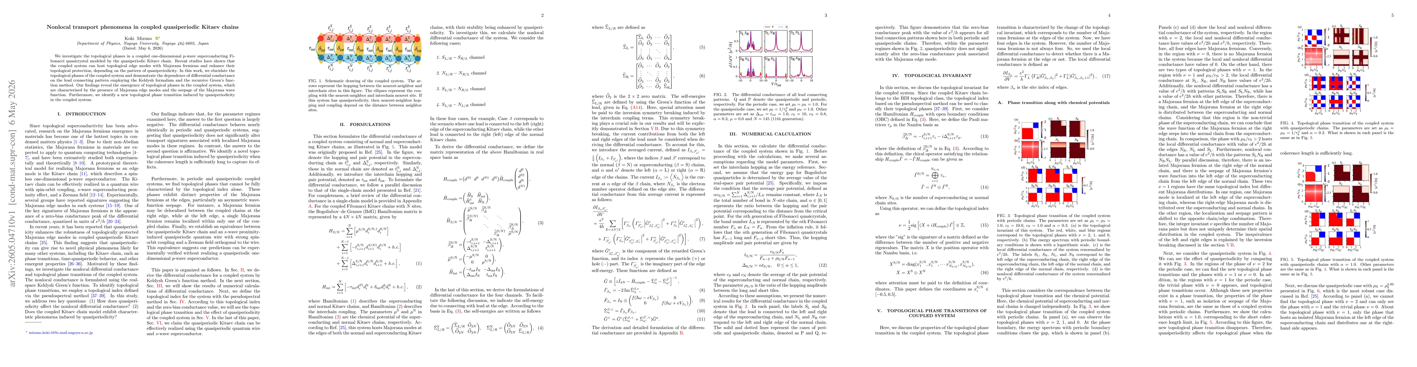 Thumbnail for Nonlocal transport phenomena in coupled quasiperiodic Kitaev chains