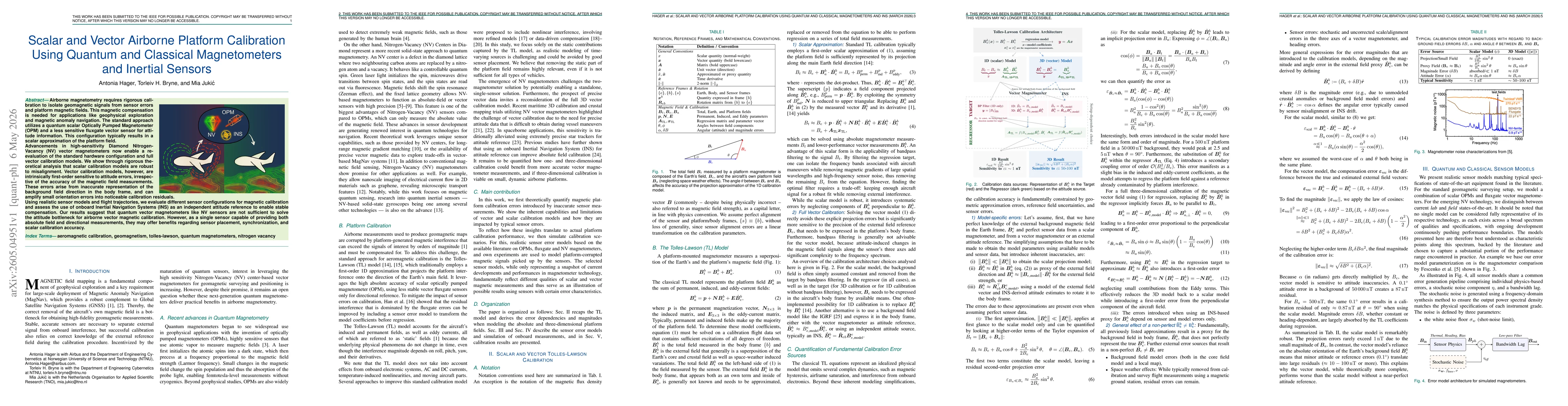 Thumbnail for Scalar and Vector Airborne Platform Calibration Using Quantum and Classical Magnetometers and Inertial Sensors