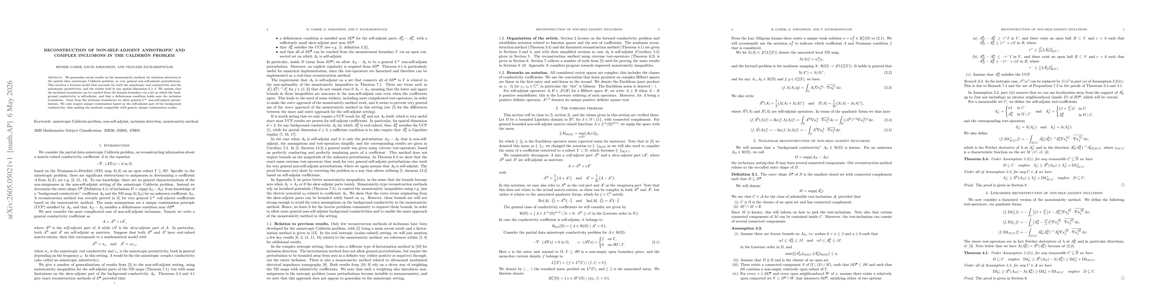 Thumbnail for Reconstruction of non-self-adjoint anisotropic and complex inclusions in the Calderón problem
