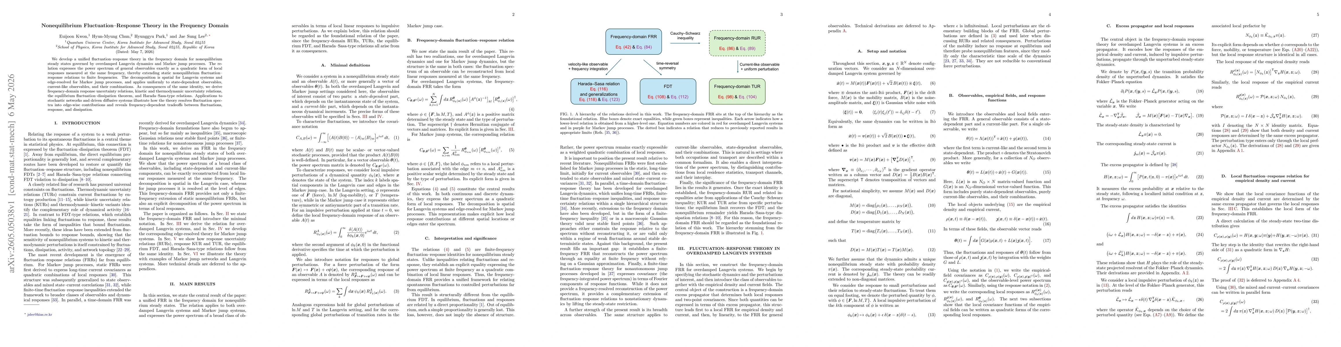 Thumbnail for Nonequilibrium Fluctuation-Response Theory in the Frequency Domain